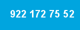 922 172 75 52